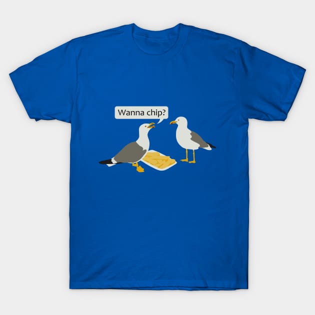 Gulls just wanna have fun T-Shirt by GeoCreate